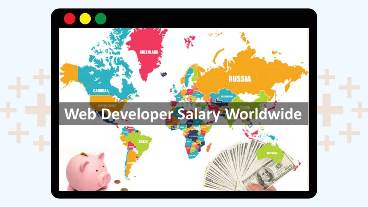 Worldwide web developer salary