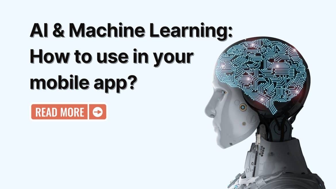 AI and machine learning in apps