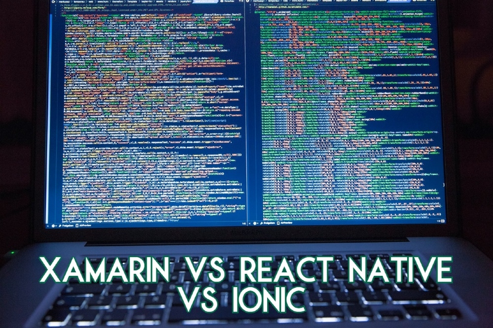 Xamarin vs React Native vs Ionic